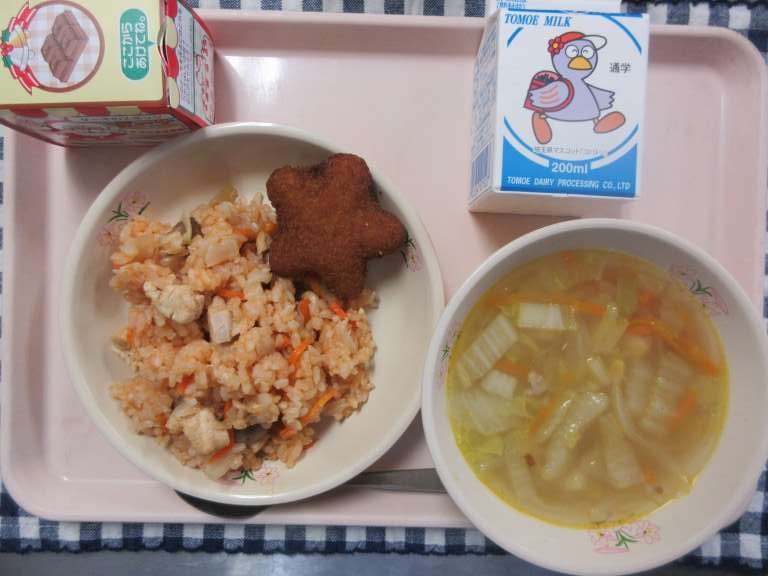 12月23日 2学期給食最終日 飯塚小学校 公式ホームページ 埼玉県川口市